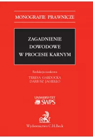 eBook Zagadnienie dowodowe w procesie karnym pdf