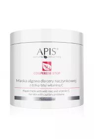 Apis Couperose-Stop maska algowa dla cery naczynkowej z dzik r i witamin C 200 g