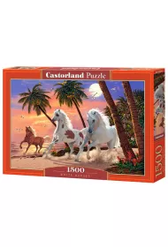 Puzzle 1500 el. White Horses Castorland