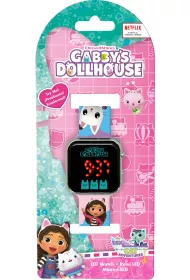 Zegarek cyfrowy LED Koci Domek Gabi KIDS EUROSWAN