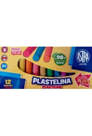 Astra Plastelina okr�g�a 12 kolor�w