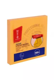 MemoBe Bloczek samoprzylepny neon 75x75mm 100 kartek