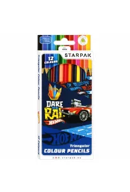 Starpak Kredki owkowe Hot Wheels 490887 12 szt.
