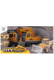 Auto ci�arowe Koparka zdalnie sterowana MEGA CREATIVE 570845