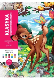 Art therapy. Kolorowanka antystresowa. Disney. Klasyka. Rysunki panoramiczne. Zagadkowe rysunki