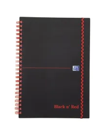 Ko�obrulion A5 Oxford Black N Red kratka 70 kartek