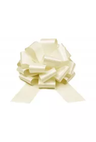 PartyDeco Kokarda dekoracyjna DIY z�amana biel 30cm