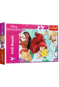 Puzzle 30 el. Pi�kne i odwa�ne Trefl