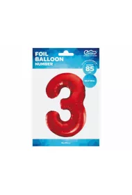 Godan Balon foliowy Cyfra 3 BC-HCW3 85cm