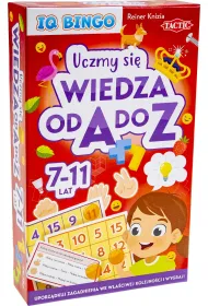 Gra Uczmy si� Wiedza od A do Z IQ Bingo Tactic