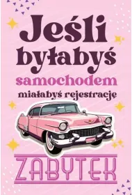 Yeku Karnet Urodziny Samoch�d zabytkowy damski