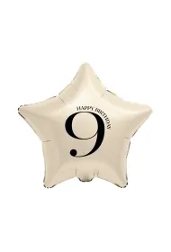Godan BALON FOL GWIAZDA 9 KREM 44CM GO B/C