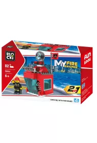 Klocki Blocki MyFireBrigade 2w1 82 elem.