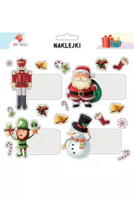 All4Kids Naklejki na prezenty Boe Narodzenie 6