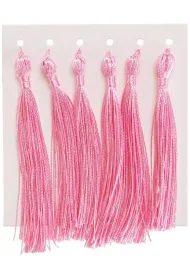 Brewis Fr�dzelki chwosty ozdobne r�owe 8cm