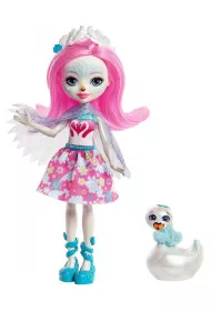 EnchanTimals - Lalka Saffi Swan + zwierz�tko Poise Mattel