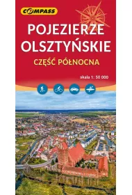 Mapa - Pojezierze Olszty�skie 1:50 000