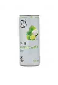 Quality Food Woda kokosowa z sokiem z limonki 320 ml