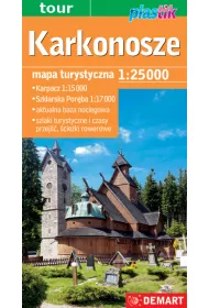 Karkonosze. Mapa turystyczna