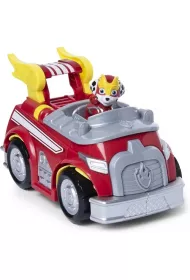 Psi Patrol Mighty Pups Super Paws - Pojazd transformuj�cy z wyrzutni� + figurka Kosmopiesek
