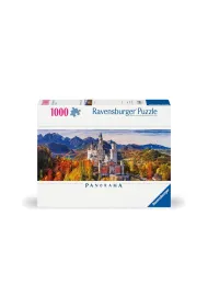 Puzzle 1000 el. panoramiczne Zamek Neuschwanstein Ravensburger