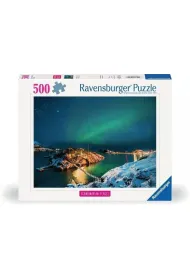 Puzzle 500 el. Zorza Polarna nad Bergsfjord Ravensburger