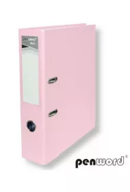 Penword Segregator A4 z okuciem pastelowy r�owy 7.5 cm