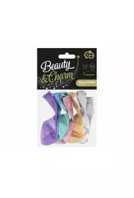 Godan Balony Beauty&Charm platynowe CB-7LMX 7 szt.