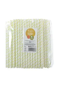 Arpex S�omki papierowe shake ��te 8mm 144 szt.