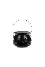 PartyDeco Wiaderko Kocio�ek, 18x13.5cm, czarny