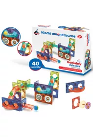 Genialny dzieciak klocki magnetyczne 40 elementw