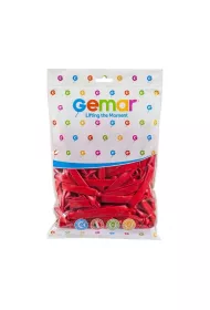 Gemar Balony rurki w�oskie czerwone 7.5cm