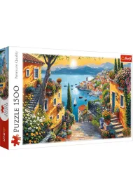 Puzzle 1500 el. Nadmorski widok Trefl