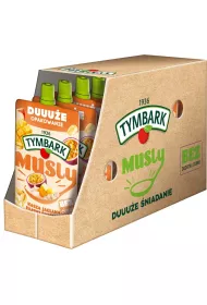 Tymbark Musly Patki owsiane - kasza jaglana - mango - marakuja Zgrzewka (30.07.2025) 10 x 170 g