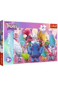 Puzzle maxi 24 el. W �wiecie Trolli Trefl