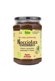 Rigoni Di Asiago Krem wega�ski z orzech�w laskowych i kakao bezglutenowy 650 g Bio
