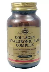 Solgar Kwas hialuronowy Kolagen Kompleks - suplement diety 30 tab.