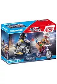 Playmobil City Action Starter Pack Jednostka specjalna ze z�odziejem bi�uterii 71255
