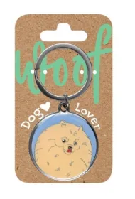 Be-Happy Gifts Brelok dla psiarzy - szpic miniaturowy
