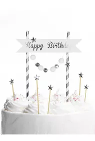 Arpex Piker Happy Birthday srebrny
