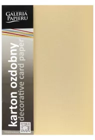 Argo Karton ozdobny A4 z�oty 250g Millenium op20ark GALERIA PAPIERU 20776