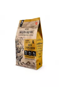 Wiejska Zagroda Karma sucha dla kota Indyk z kurczakiem (kociak) 5 kg
