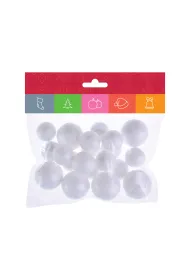Arpex Kule styropianowe mix rozmiar�w 20 szt