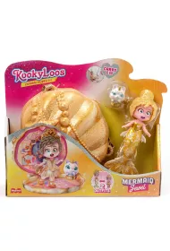 Kookyloos. Kooky Mermaids. Syrena Jewel lalka, figurka