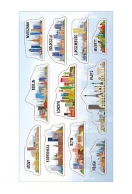 Ranok-Creative Naklejki Panoramy miast Europy