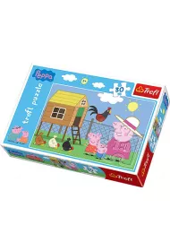 Puzzle 30 el. �winka Peppa. Wizyta w kurniku Trefl