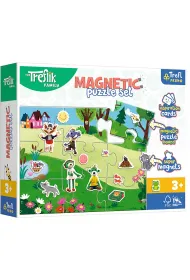 Puzzle magnetyczne - Treflikowy dzie�
