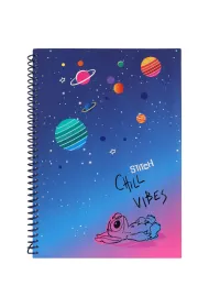 CoolPack Ko�obrulion A4 Disney Black Stitch spirala kratka 100 kartek