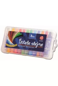 Tetis Pastele olejne heksagonalne 12 szt.
