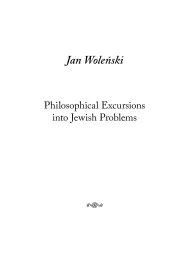 Philosophical Exursions into Jewish Problems